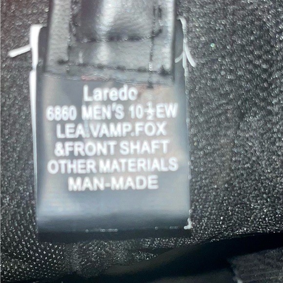 Men's LAREDO 12" Hawk Western Boots 6860 - Picture 12 of 14